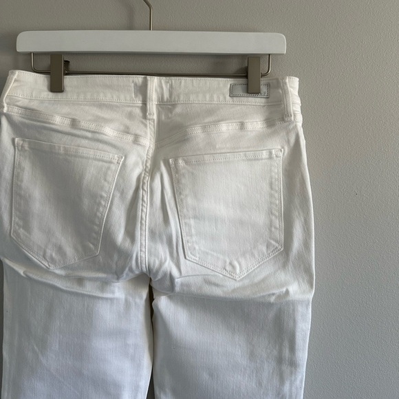 Abercrombie & Fitch White Mid Rise Boot Denim Jeans Size 29 8L NWT - Picture 4 of 4